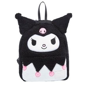 Sanrio Loungefly Kuromi Sherpa backpack